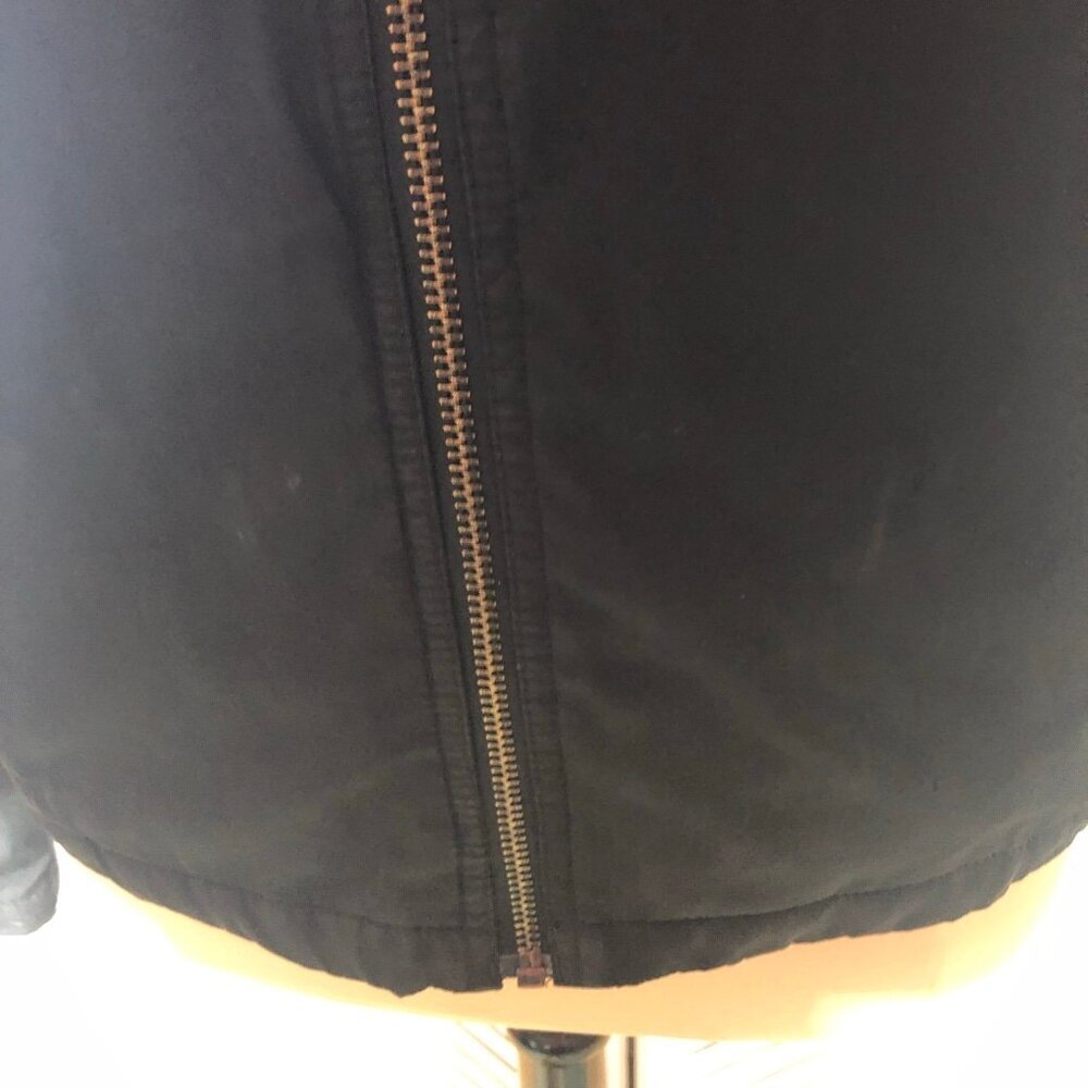 Kenneth Cole Reaction Black Moto Jacket Waterproof XL - Picture 8 of 12
